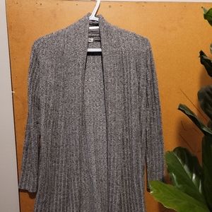 Gray cardigan
